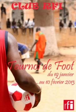 Affiche Tournoi de Foot Janvier 2013